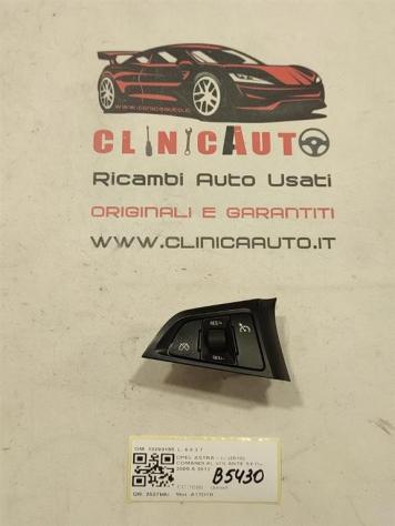 COMANDI AL VOLANTE MULTIFUNZIONE OPEL Astra J 2° Serie 13293155 SX A17DTR (11)