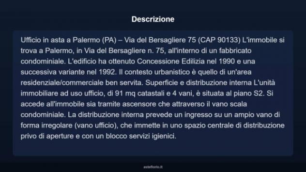 Immobile in asta di 91 m² in vendita a Palermo - Foto 4