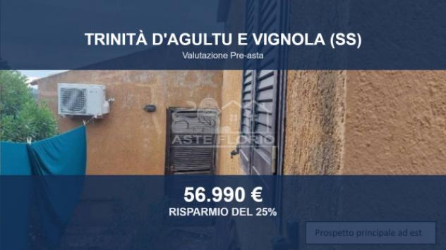 Immobile in asta di 49 m² in vendita a Trinità d'Agultu e Vignola