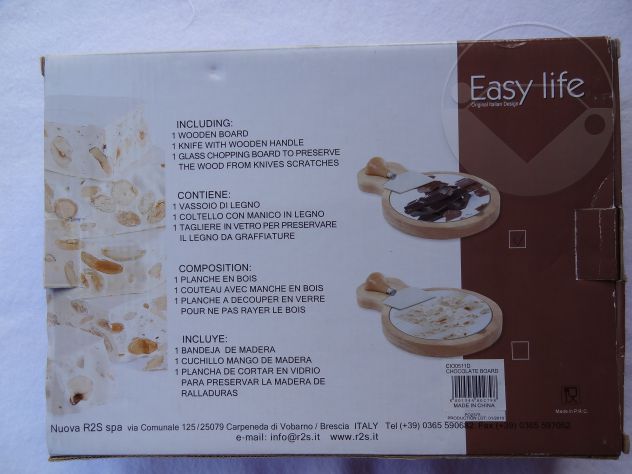 Tagliere cioccolato Easy life design - Foto 4