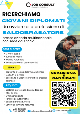 Stage per neodiplomati - Saldobrasatore