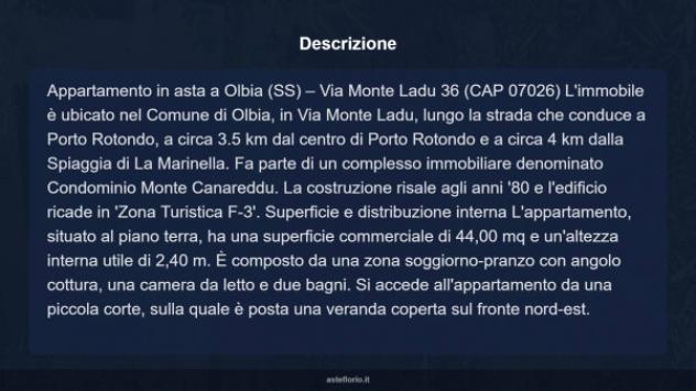 Immobile in asta di 44 m² in vendita a Olbia - Foto 12