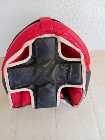 Casco Boxe in Pelle Chipotle con Griglia Taglia XL - Foto 4