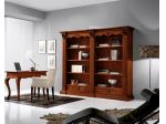 Libreria 6 ripiani 4 cassetti stile arte povera cod 11426