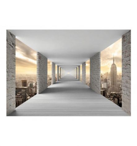 Fotomurale Adesivo Nel Tunnel Per New York Arredalacasa - Foto 2