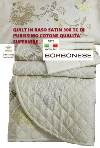 BORBONESE QUILT COPRILETTI TRAPUNTINE MATRIMONIALE 5 modelli - Foto 2