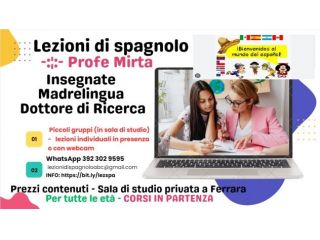 ✐ Lezioni di spagnolo ✶*¨`*✶Profe Mirta -:¦:- Insegnan &hellip;