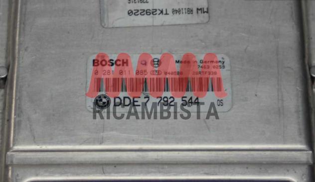 0281011085 Mini Cooper 1.6 diesel centralina motore Bosch - Foto 2