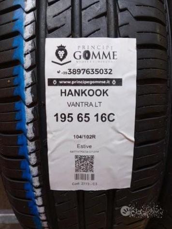 2 gomme 195 65 16c hankook a2773 - Foto 2