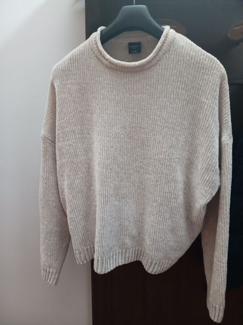Maglione donna color panna