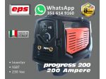 Saldatrice Inverter PROGRESS 200 Ampere EPS  GARANZIA 8 ANNI!!