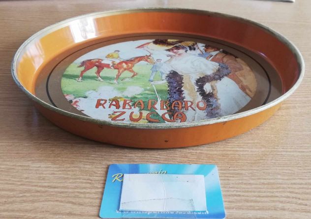Vassoio Rabarbaro Zucca in alluminio, da collezione - Foto 2