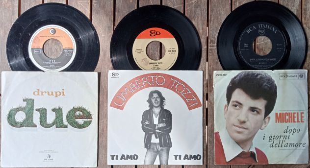 Dischi musica 45 giri in vinile (28 pz.) - Foto 4