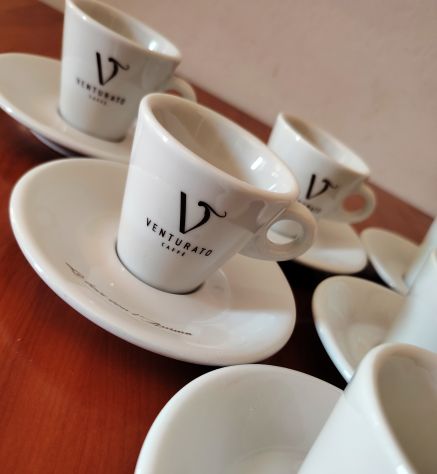 Servizio da caffè tazzine Venturato – 12 pezzi ceramica Bar Coffè Cup - Foto 8