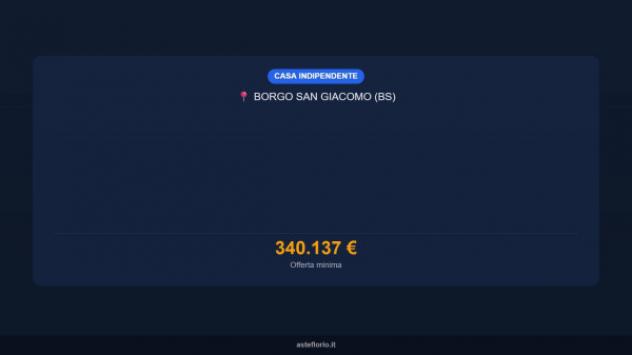 Immobile in asta di 400 m² con più di 5 locali in vendita a Borgo San Giacomo - Foto 10
