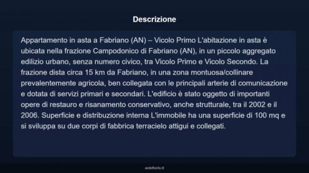 Immobile in asta di 100 m² in vendita a Fabriano - Foto 4