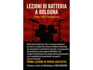 LEZIONI DI BATTERIA