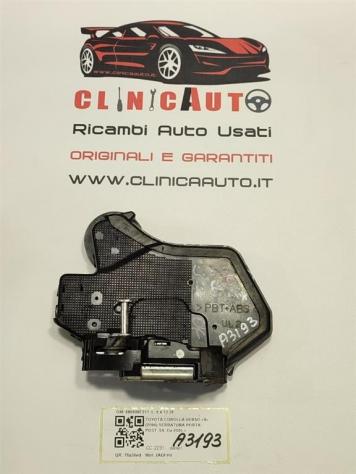 SERRATURA POSTERIORE SINISTRA TOYOTA Corolla Verso 2° Serie 690600F011 2ADFHV (0409)