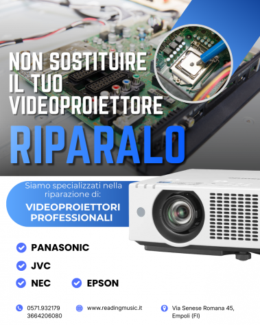 Riparazioni Professionali – Amplificatori, Mixer, Hi-Fi, Videoproiettori - Foto 6