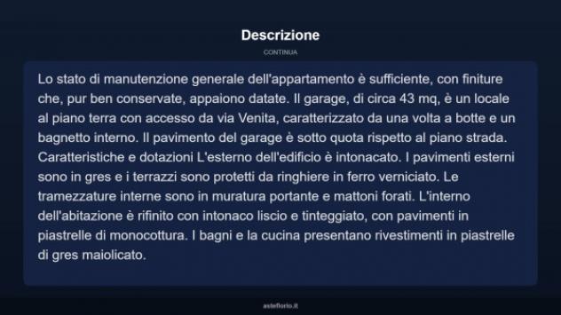 Immobile in asta di 233 m² con più di 5 locali e box auto in vendita a Ferrandina - Foto 13