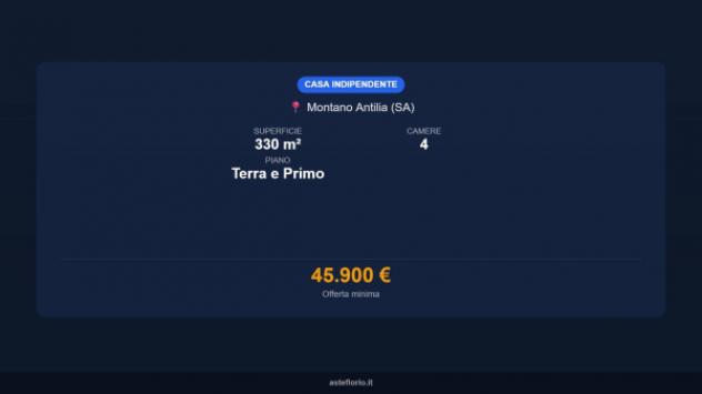 Immobile in asta di 330 m² con più di 5 locali e box auto in vendita a Montano Antilia - Foto 15