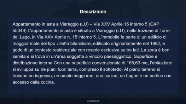 Immobile in asta di 165 m² in vendita a Viareggio - Foto 17