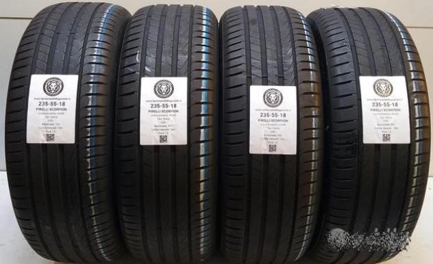 4 gomme 235 55 18 pirelli a45488