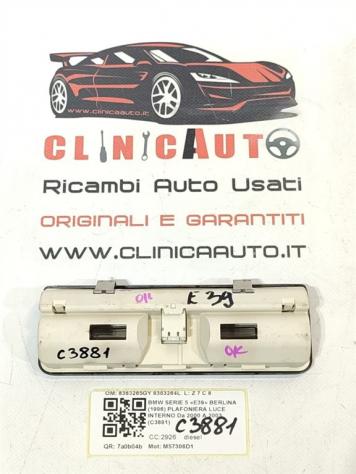 PLAFONIERA BMW Serie 5 E39 Touring 8363265GY 8363264L M57306D1 (9603) - Foto 2
