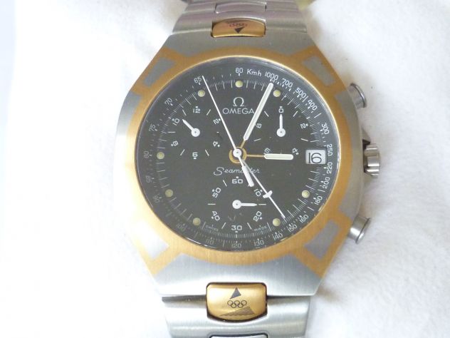 Omega Seamaster Polaris Chr. Lim. 1257 v. 3000 Olympia Barcelona 1992 - Foto 6