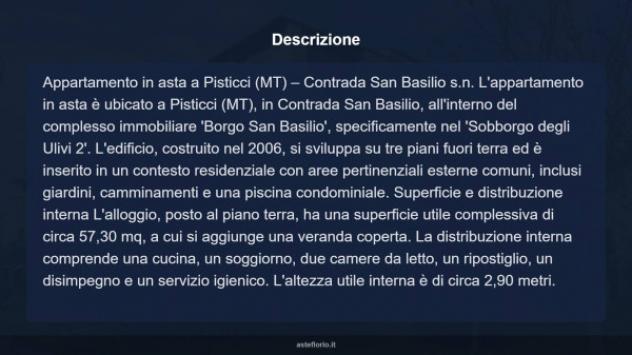Immobile in asta di 75 m² in vendita a Pisticci - Foto 9