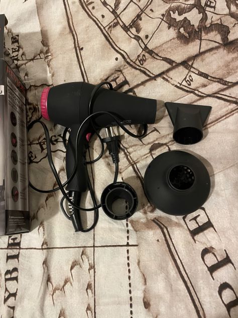 Phon Revlon nero con accessori - Foto 6