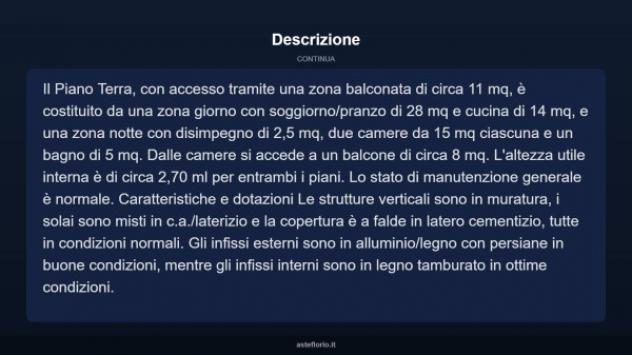 Immobile in asta di 188 m² in vendita a Scandriglia - Foto 14