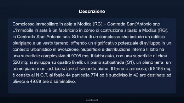 Immobile in asta di 520 m² in vendita a Modica - Foto 9