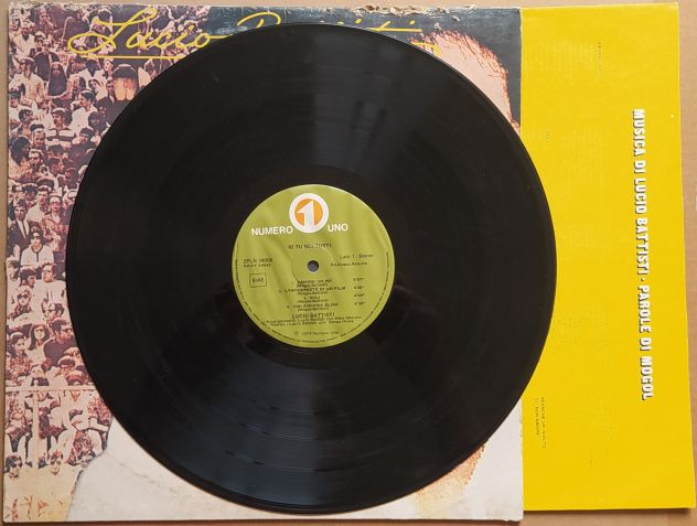 LUCIO BATTISTI -Io Tu Noi Tutti- LP 1977 - Foto 3