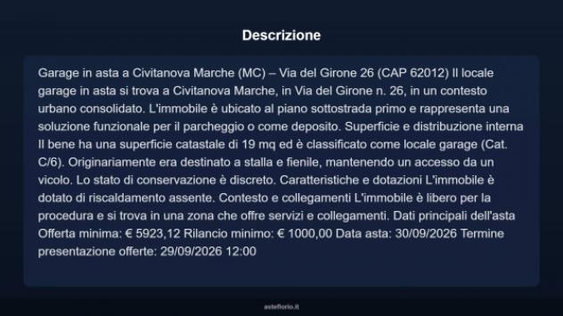 Immobile in asta di 19 m² in vendita a Civitanova Marche - Foto 4