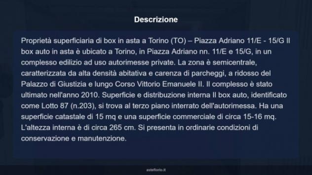 Immobile in asta di 15 m² in vendita a Torino - Foto 9