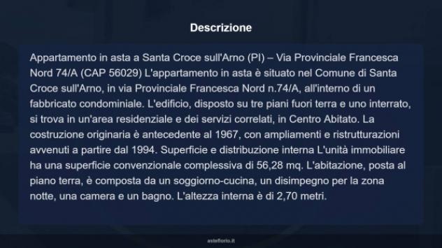 Immobile in asta di 56 m² in vendita a Santa Croce sull'Arno - Foto 15