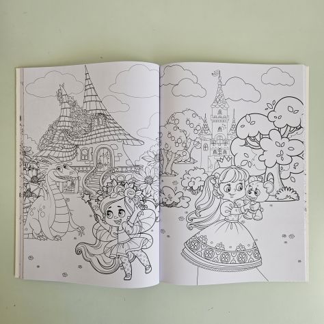Libro da Colorare, Colouring Book - Principessa A4 - 2026 - TRACCIATA!! - Foto 2