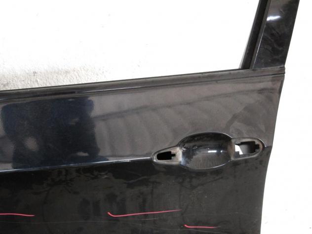 41517211423 PORTA ANTERIORE SINISTRA GUIDATORE BMW X5 E70 3.0 D 4X4 173KW AUT 5P (2007) RICAMBIO USATO GRAFFIATA - Foto 5