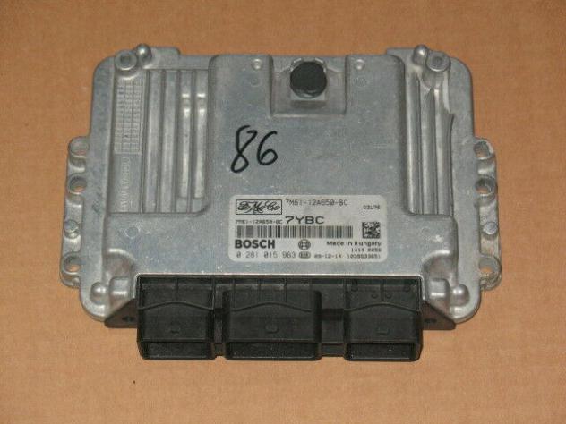 0281015963 ECU FORD MAZDA 3 1.6 0281015963 7M61-12A650-BC 7YBC