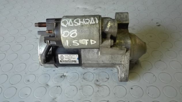 Motorino avviamento Nissan Qashqai 1.5DCI del 2008 (8200584675)
