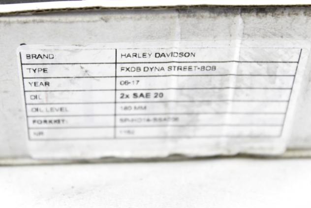 HARLEY DAVIDSON DYNA STREET BOB 46610-06 MOLLE FORCELLA ANTERIORE ORIGINALI FXDB 06 - 17 FRONT FORK SPRINGS - Foto 2
