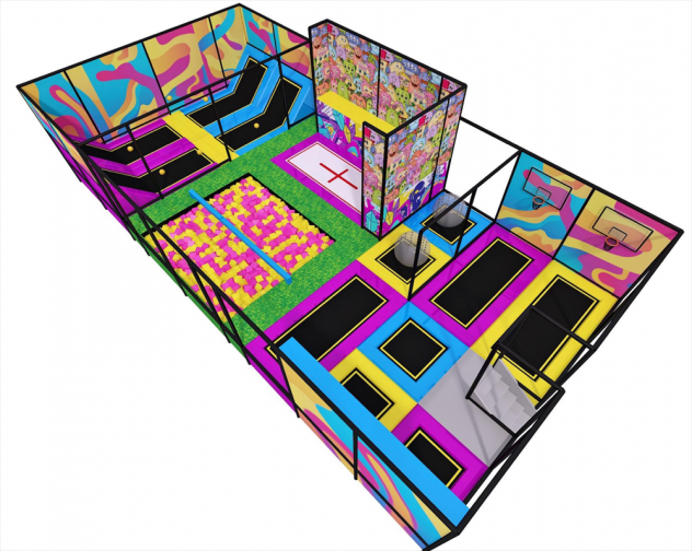 Tappeti elastici, giochi gonfiabili, playground - Foto 4