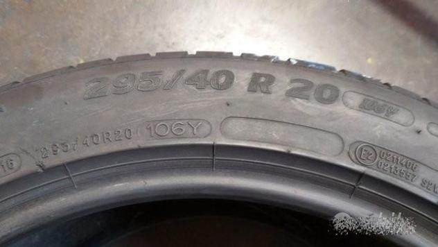 2 gomme 295 40 20 michelin a209 - Foto 7