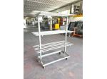 carrello porta ganci macelleria usato