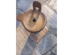 Antica Zangola in legno originale potaombrelli/ arredo vintage