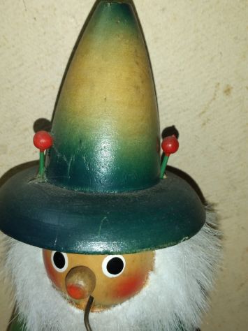 SIMPATICO GADGET PUBBLICITARIO IN LEGNO VINTAGE - Foto 7