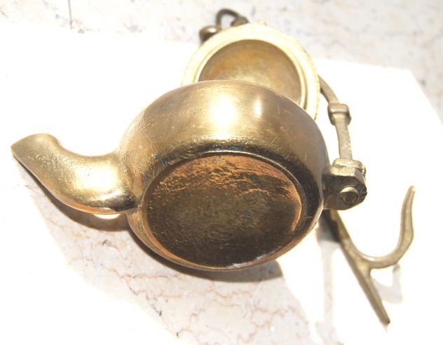 anforetta in ottone con catenella 23x10 - Foto 4