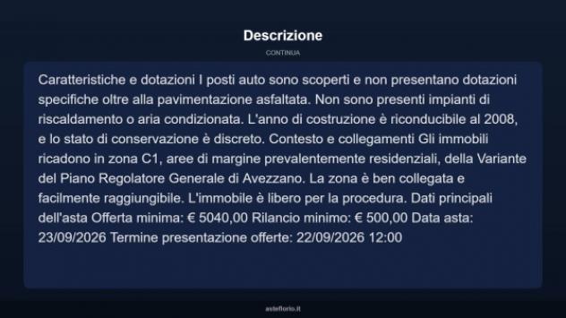 Immobile in asta di 28 m² in vendita a Avezzano - Foto 10