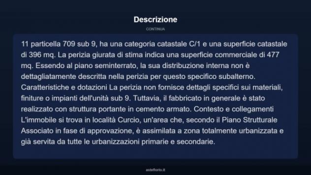 Immobile in asta di 477 m² in vendita a Girifalco - Foto 4